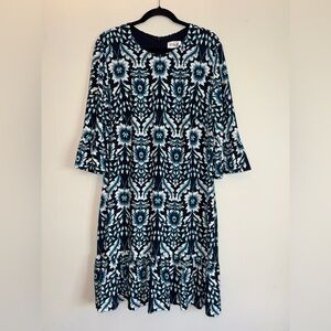 ELIZA J women’s floral midi dress Sz 14w ✨